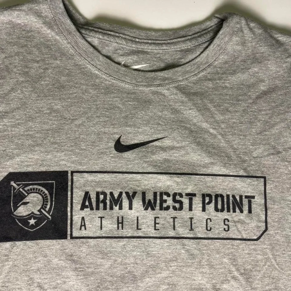 Grey Nike Army West Point Athletics t-shirt